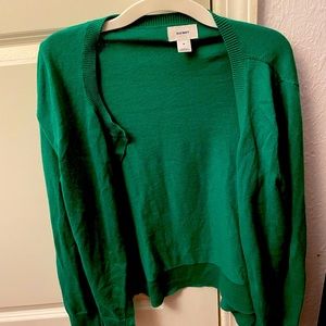 Classic Old Navy cardigan green size medium excellent condition